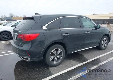 2017 Acura Mdx из США, поврежденный, VIN 5FRYD4H31HB009749